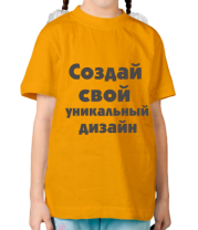 Детская футболка Собственный дизайн фото