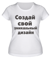 Женская футболка Собственный дизайн фото