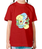 Детская футболка 2025  фото