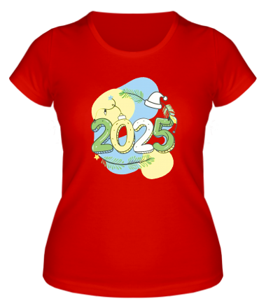 Женская футболка 2025 