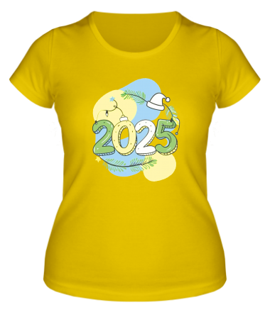 Женская футболка 2025 