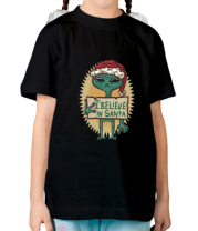 Детская футболка I believe in Santa фото