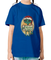 Детская футболка I believe in Santa фото