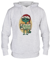 Толстовка худи I believe in Santa