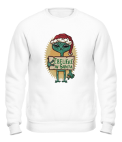 Толстовка без капюшона I believe in Santa фото