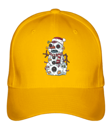 Бейсболка зомби снеговик