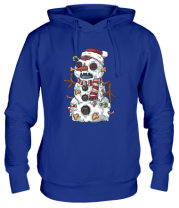 Толстовка худи зомби снеговик фото