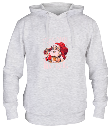 Толстовка худи first the coffee then the hohoho
