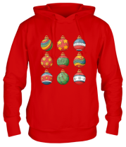 Толстовка худи christmas ball фото