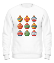 Толстовка без капюшона christmas ball фото