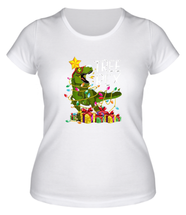 Женская футболка тираннозавр рекс