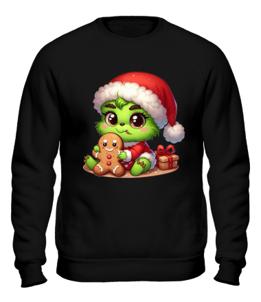 Толстовка без капюшона baby grinch