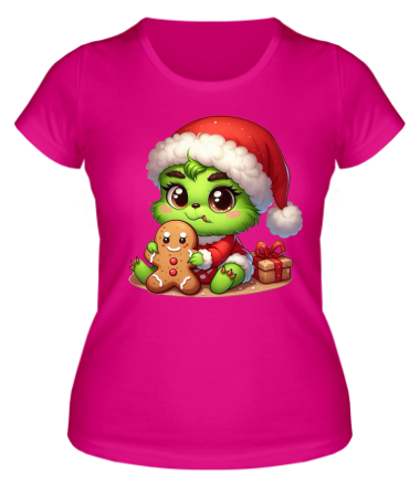 Женская футболка baby grinch