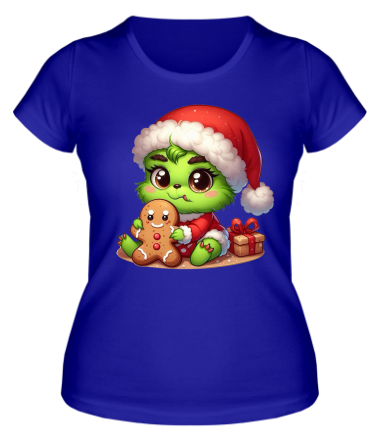 Женская футболка baby grinch
