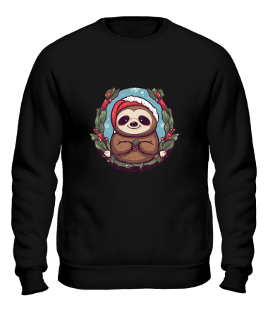 Толстовка без капюшона ленивец