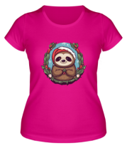 Женская футболка ленивец фото