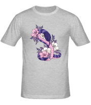 Мужская футболка змейка фото