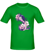 Мужская футболка змейка фото