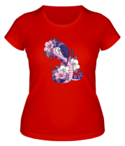 Женская футболка змейка фото