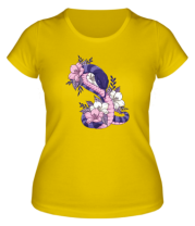 Женская футболка змейка фото