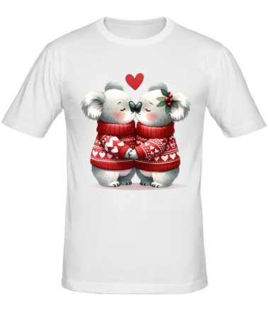 Мужская футболка коалы