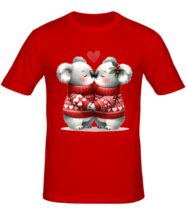 Мужская футболка коалы