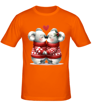 Мужская футболка коалы