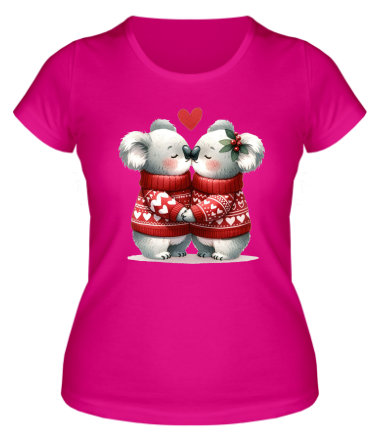 Женская футболка коалы