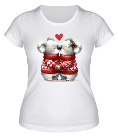 Женская футболка коалы