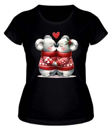 Женская футболка коалы