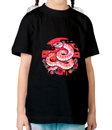 Детская футболка год змеи 