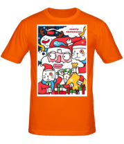 Мужская футболка merry christmas фото