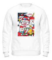 Толстовка без капюшона merry christmas фото
