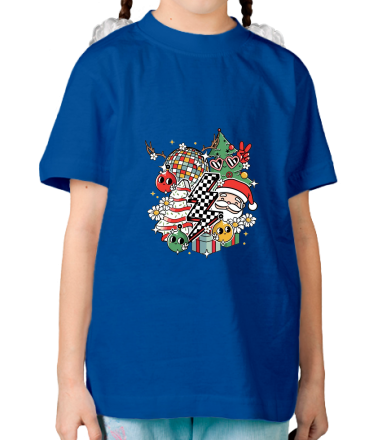 Детская футболка новый год 2025