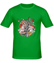 Мужская футболка новый год 2025 фото