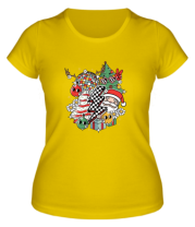 Женская футболка новый год 2025 фото