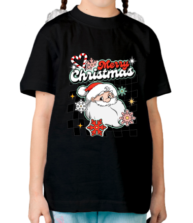 Детская футболка merry christmas