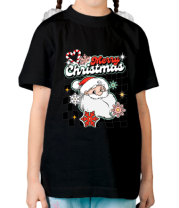 Детская футболка merry christmas фото