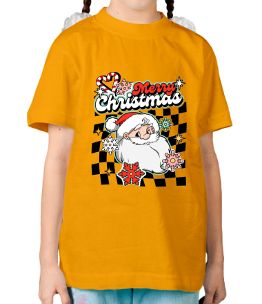 Детская футболка merry christmas