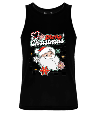 Мужская майка merry christmas