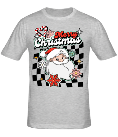 Мужская футболка merry christmas