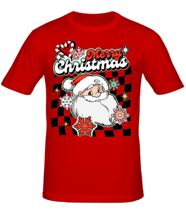 Мужская футболка merry christmas