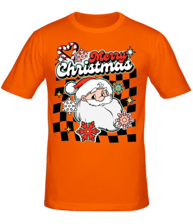 Мужская футболка merry christmas