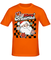 Мужская футболка merry christmas фото