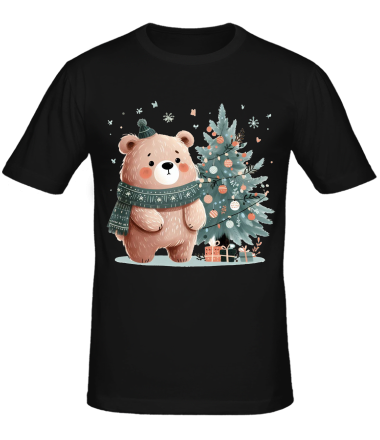 Мужская футболка медвежонок