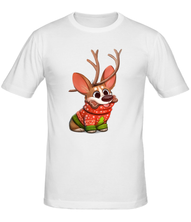 Мужская футболка корги