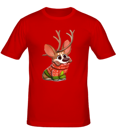 Мужская футболка корги