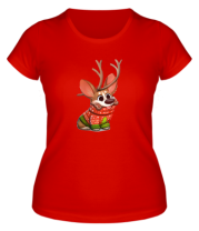 Женская футболка корги фото