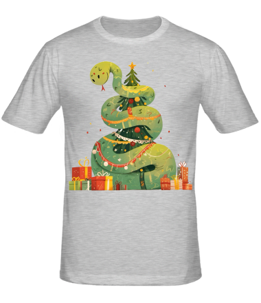 Мужская футболка год змеи 