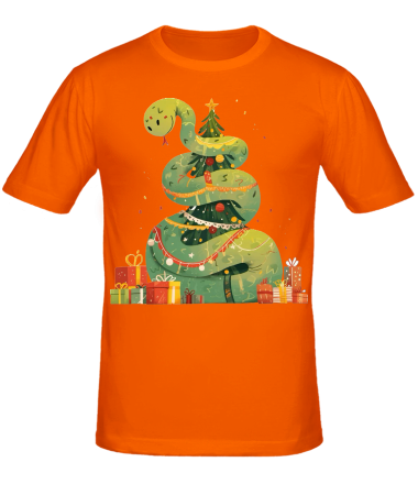 Мужская футболка год змеи 